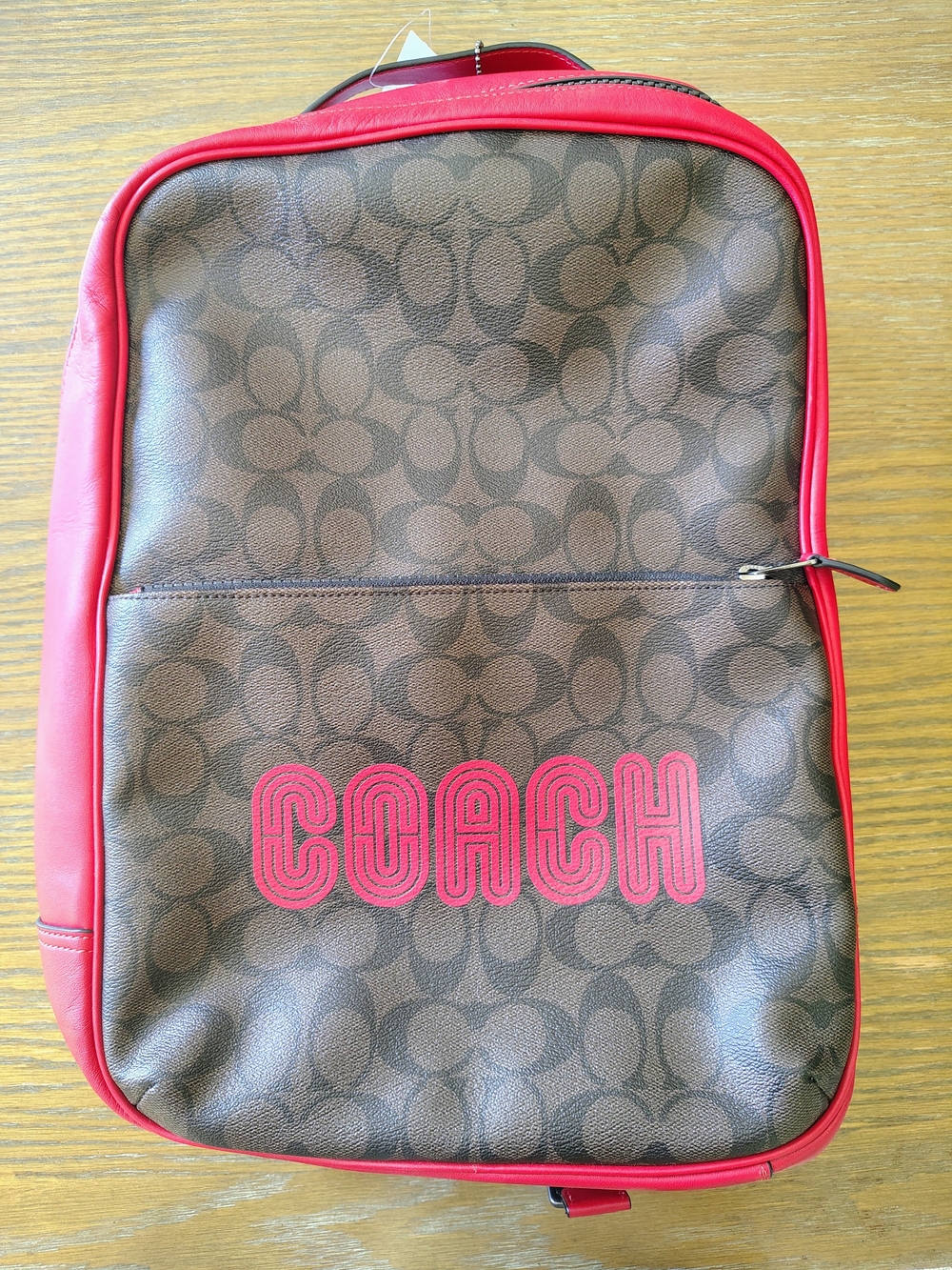 Coach Man WestWay Backpack Signature Retro Canvas CE489 NWT